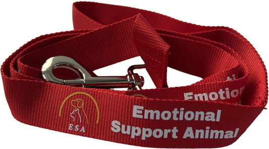 ESA Lead 1-Meter Polyester Red